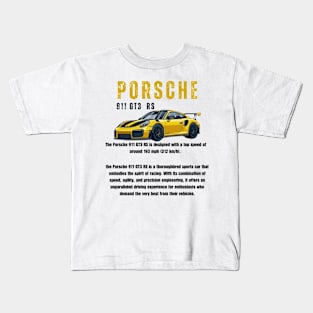 German supercar Porsche Kids T-Shirt